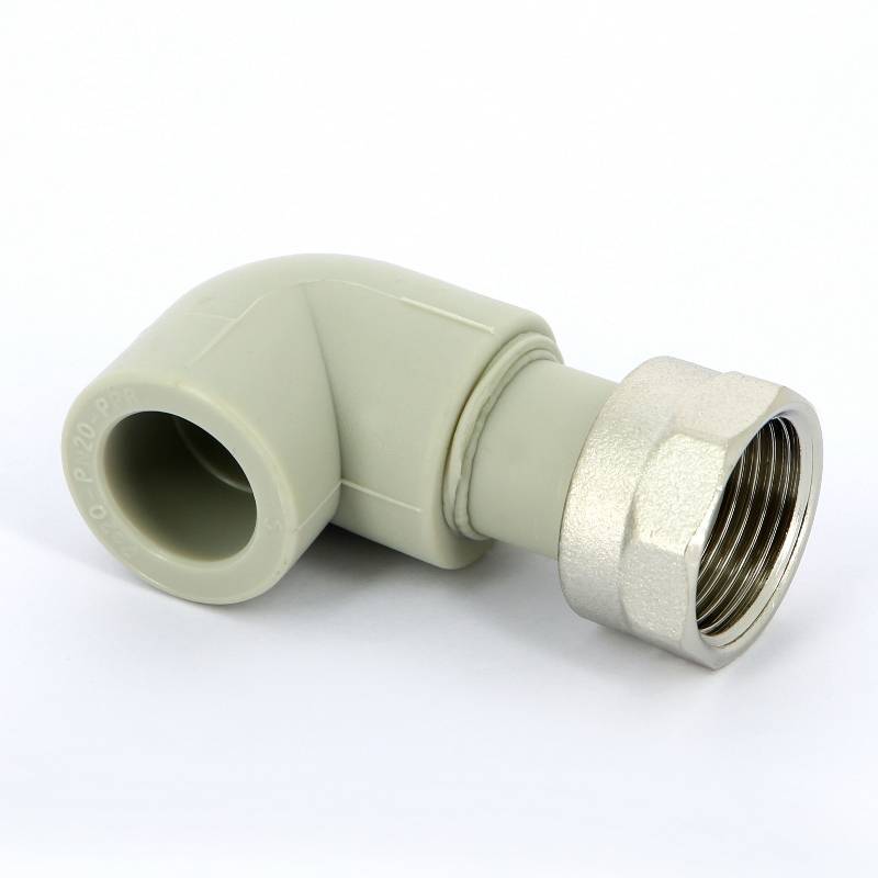 Угольник PP-R FV-Plast с накидной гайкой 20х3/4 227021