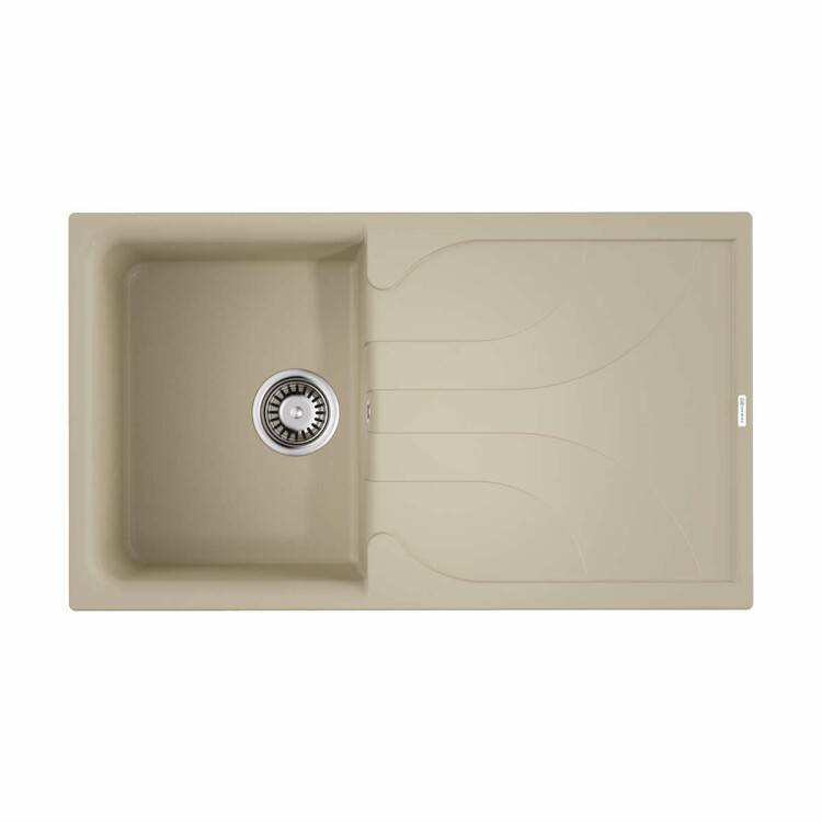 Кухонная мойка OMOIKIRI Yasugata 860x500 мм ваниль 4993869