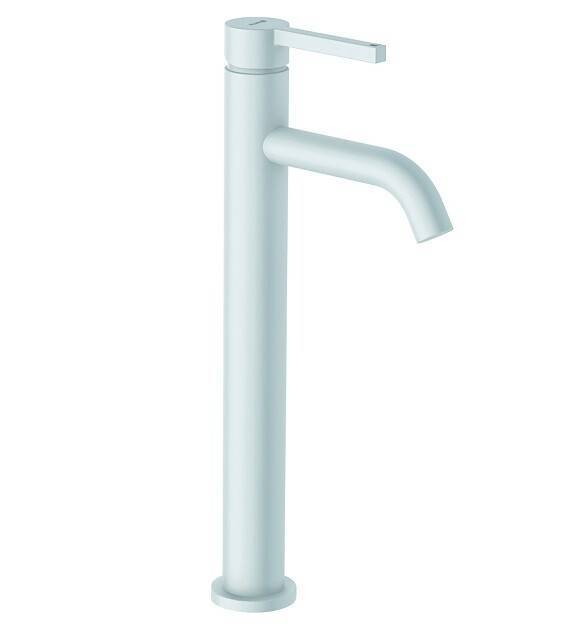 Смеситель для раковины Kludi Nova Fonte Pura скрытого монтажа белый матовый 202985315