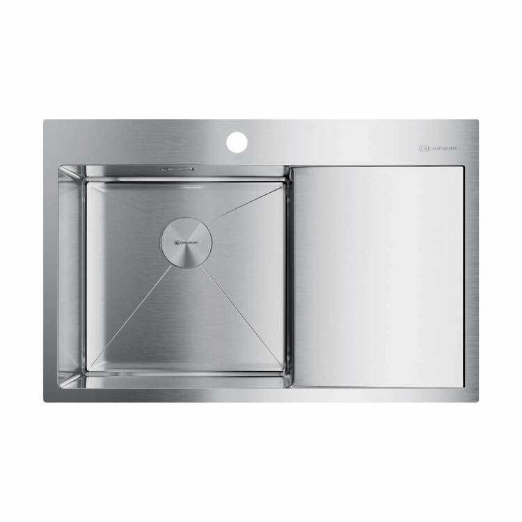 Мойка кухонная OMOIKIRI Akisame 78-L-IN 780x510 мм чаша слева нержавеющая сталь 4973060