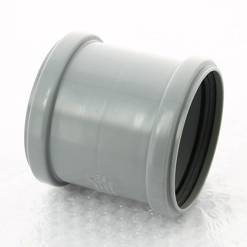 Муфта двухраструбная Ostendorf HT HTMM 90 мм для внутренней канализации 114510