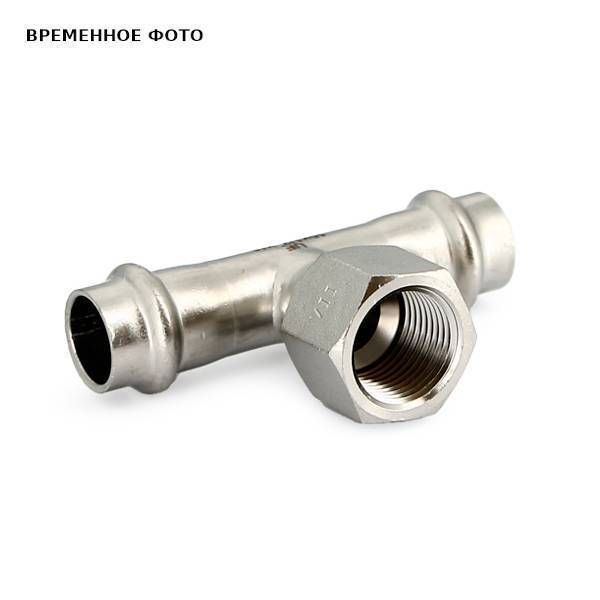 Тройник пресс Uni-Fitt 18х3/4х18 нержавеющая сталь 797S2320