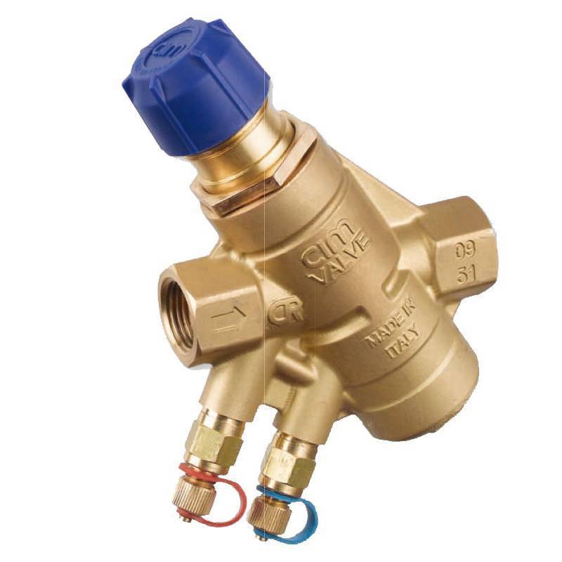 Клапан балансировочный автоматический Cimberio 776HF 1/2 DN15 латунь CIM 776HF 1/2