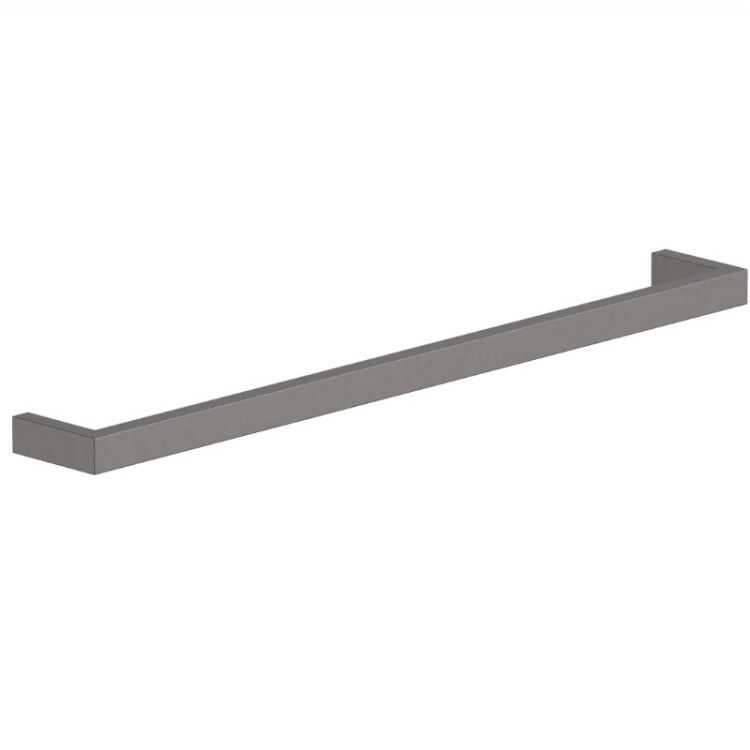 Полотенцедержатель Fantini Linea 600 мм Matt Gun Metal PVD 92P57707