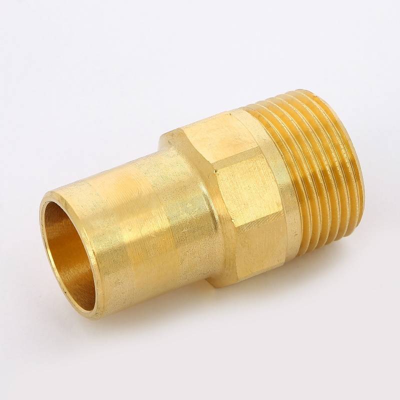 Вставка переходная бронза Viega Sanpress 28x1 НР 122034