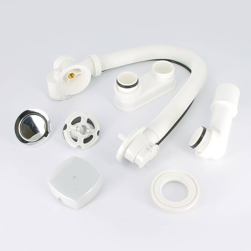 Слив-перелив для ванны Alcaplast A51CR полуавтомат малая пробка хром A51CR