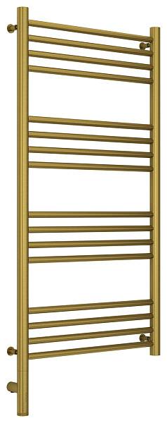 Полотенцесушитель электрический Сунержа Богема 3.0 500x1000 мм левый состаренная латунь 051-5804-1050