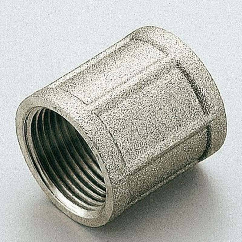 Муфта ВВ General Fittings 4 латунь никелированная 1500608