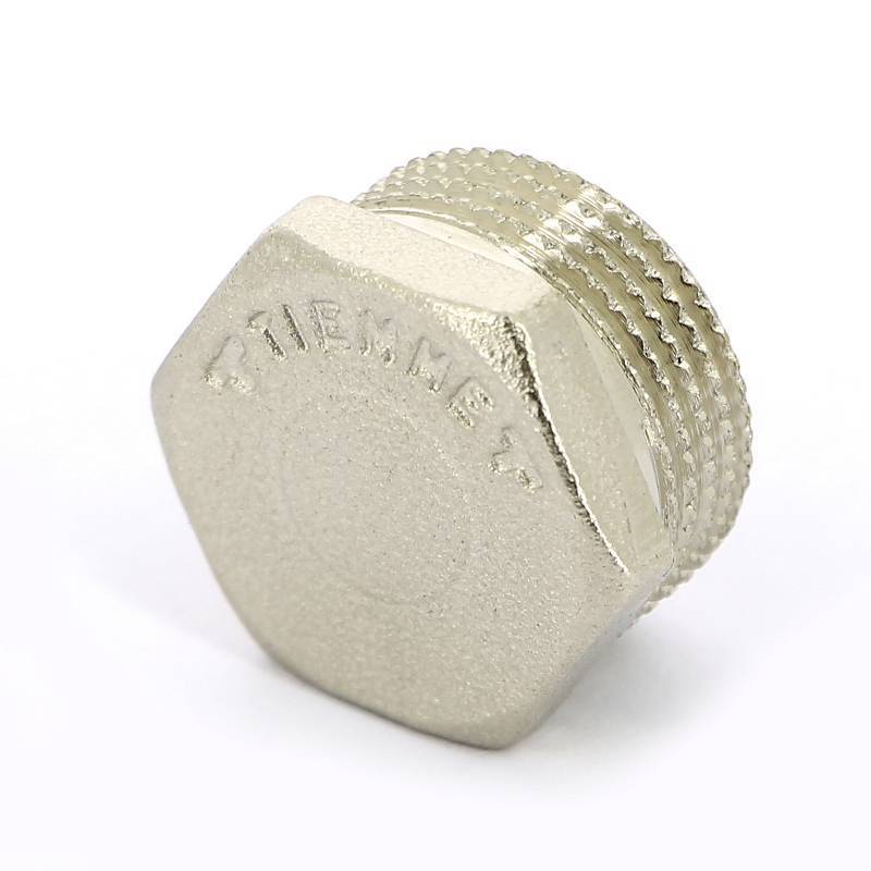 Заглушка никелированная Tiemme 3/4 наружная резьба 1500230