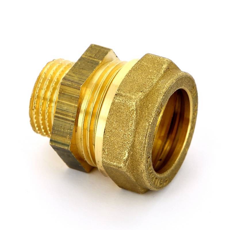 Муфта компрессионная Tiemme 1100 22х1/2 наружная резьба 1100034