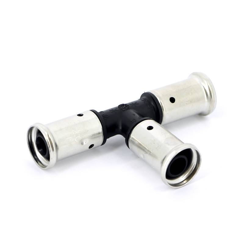 Тройник пресс Henco PVDF 16х16х16 мм 9PK-161616