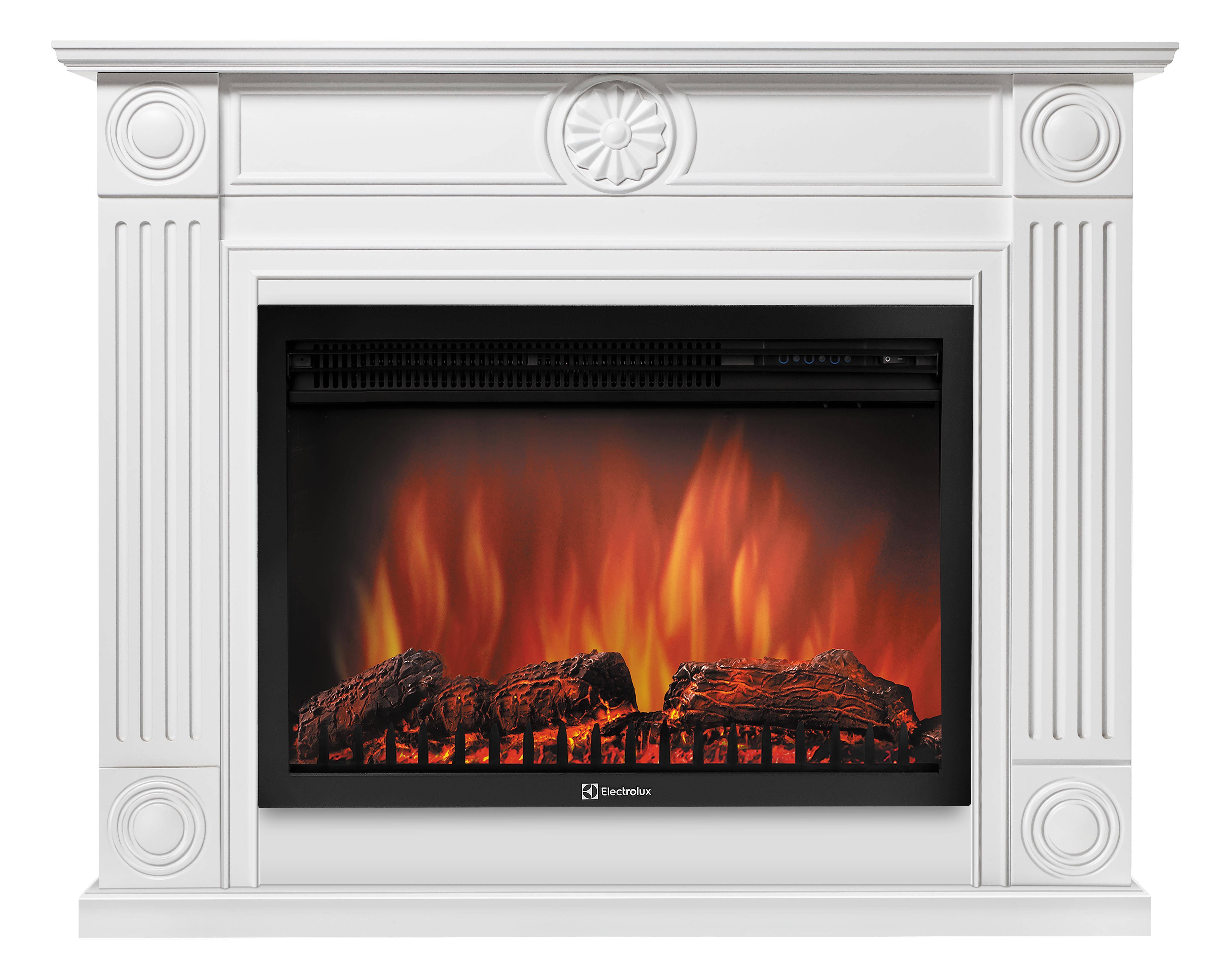 Портал для электрокамина Firelight Frame 25U угловой белый НС-1277754