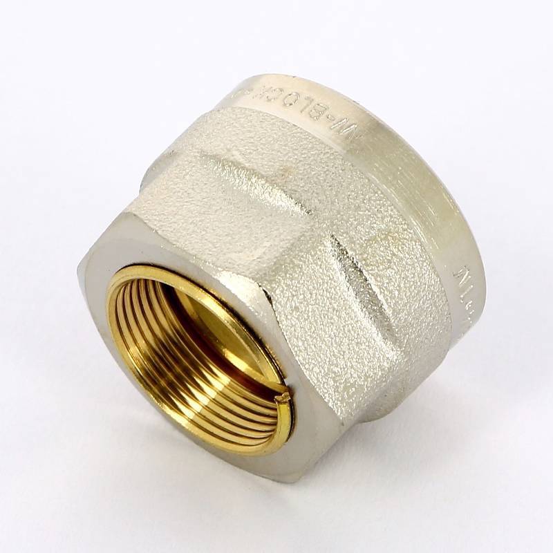 Соединитель для медных труб обжимной Tiemme Евроконус 18 мм х 3/4 1440018