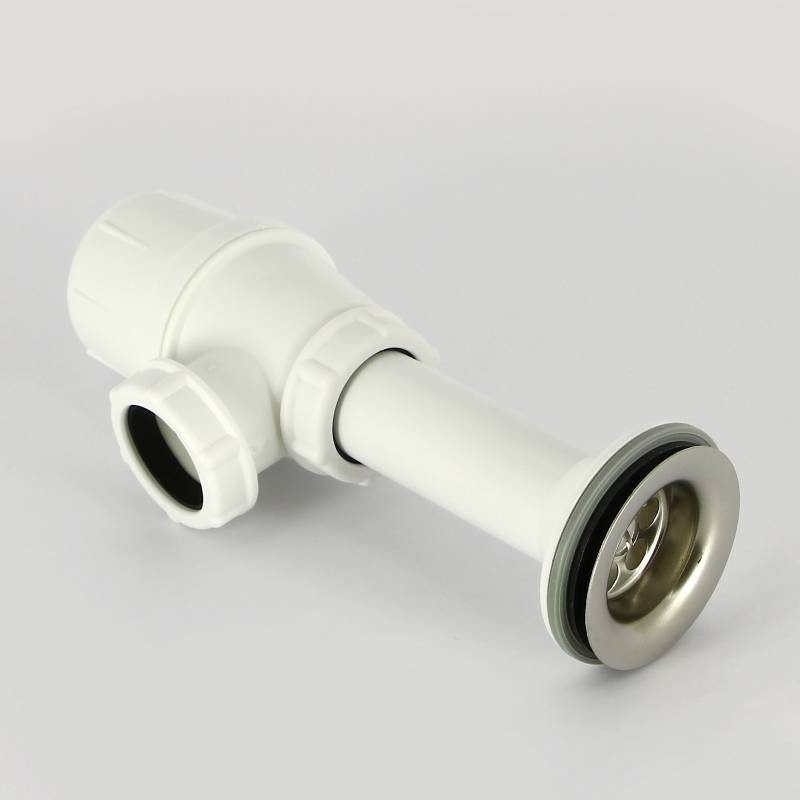 Сифон бутылочный Viega 5725 1 1/4х32 мм с пробкой и розеткой пластиковый 108014