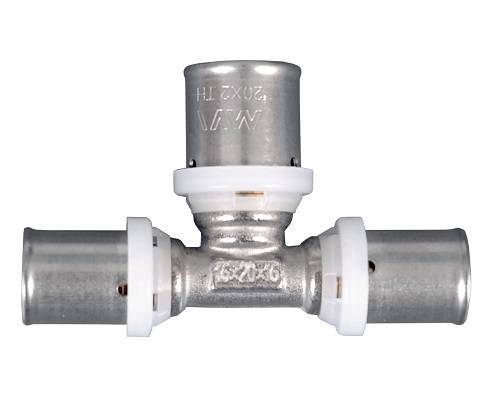 Пресс-фитинг тройник переходной MVI 20х16х20 мм APF.541.050405