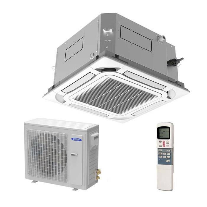 Кассетный кондиционер General Climate GC-4C36HRF/GU-4C36HRF