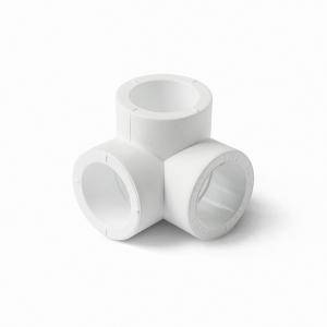 Тройник двухплоскостной Pro Aqua 20 мм белый PA17308P