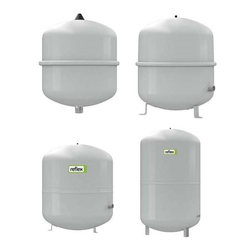 Расширительный бак для отопления Reflex G 800 6 бар серый 8523005