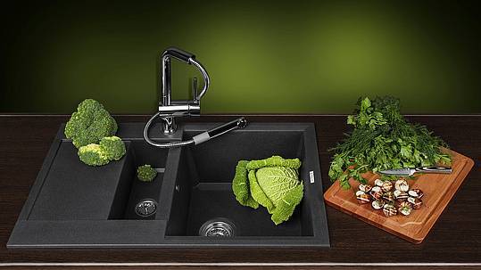 Смеситель для кухни Omoikiri Akashi-S-C выдвижной излив хром OAK-CR-35-S