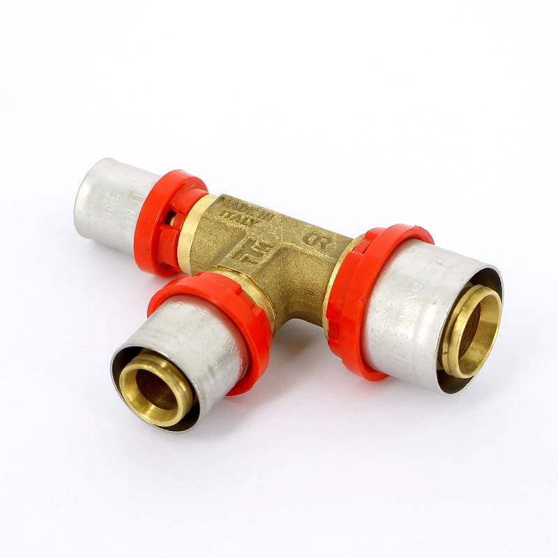 Тройник пресс Tiemme 26х20х16 мм 1650132