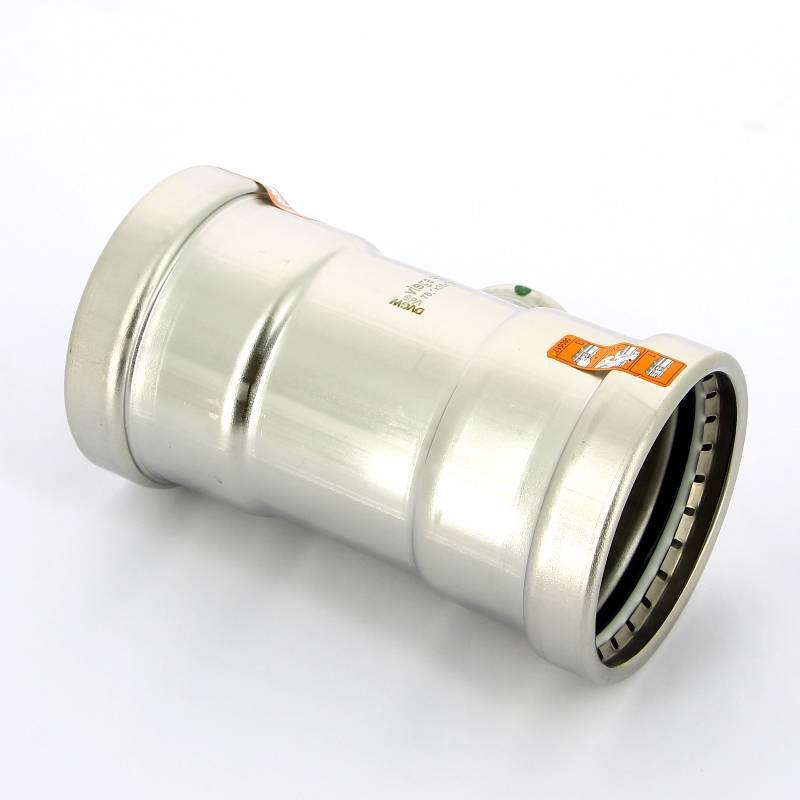 Тройник пресс нержавеющая сталь Viega Sanpress Inox XL 76.1х35х76.1 мм 483029