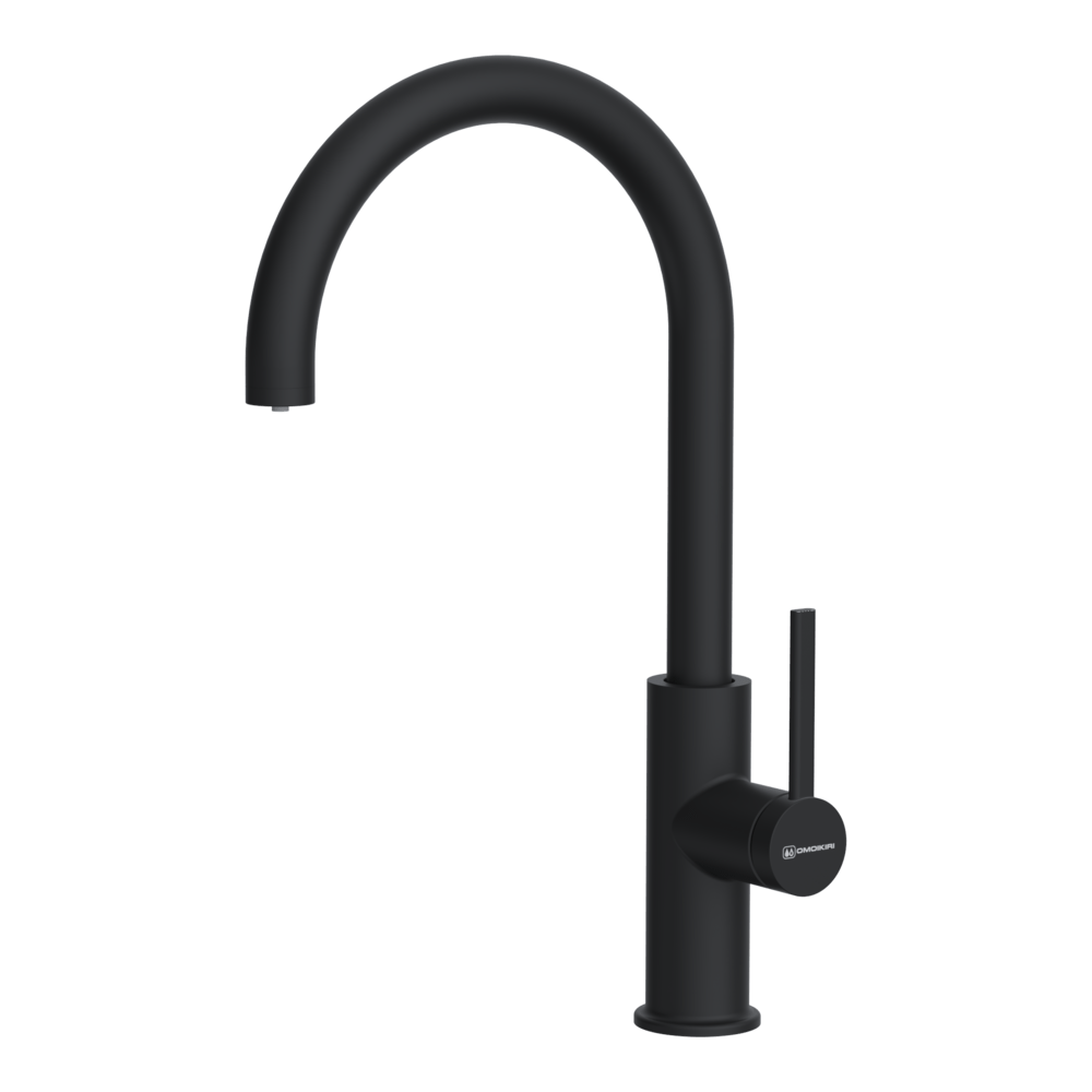 Смеситель для кухни Omoikiri Okawa 2 Plus GB с подключением фильтра графит 4994551