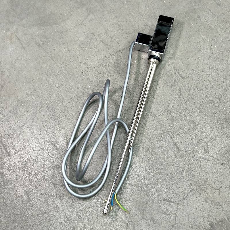 ТЭН для полотенцесушителя Terma ONE 30x30 300 Вт с маскировочным элементом хром GT03