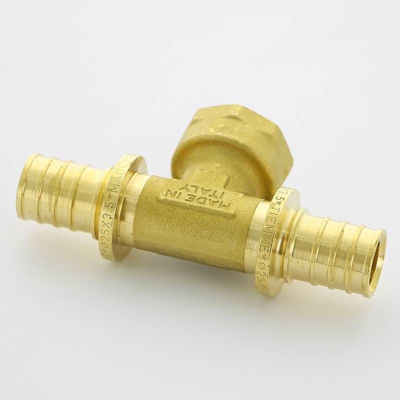 Тройник аксиальный Uni-Fitt 25х3/4х25 ВР латунь 747G8380