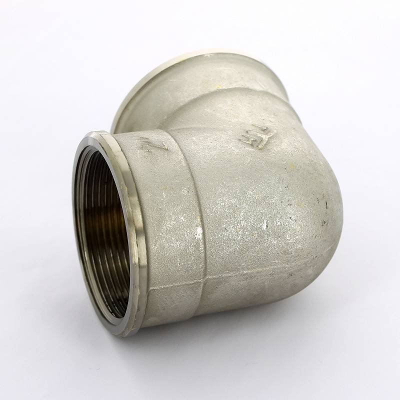 Угольник латунный никелированный Tiemme 2 ВР-ВР 1500527