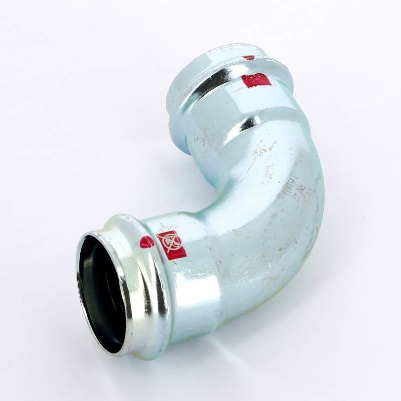 Угол 90° пресс Viega Prestabo оцинкованная сталь 42 мм 558178