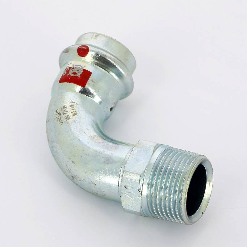 Угол пресс-Н оцинкованная сталь Viega Prestabo 22x3/4 558437