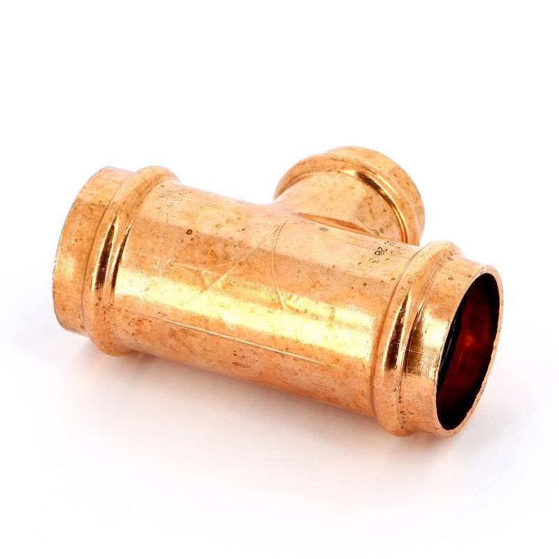 Тройник пресс IBP B Press 35х28х35 мм медь P5130 03528035