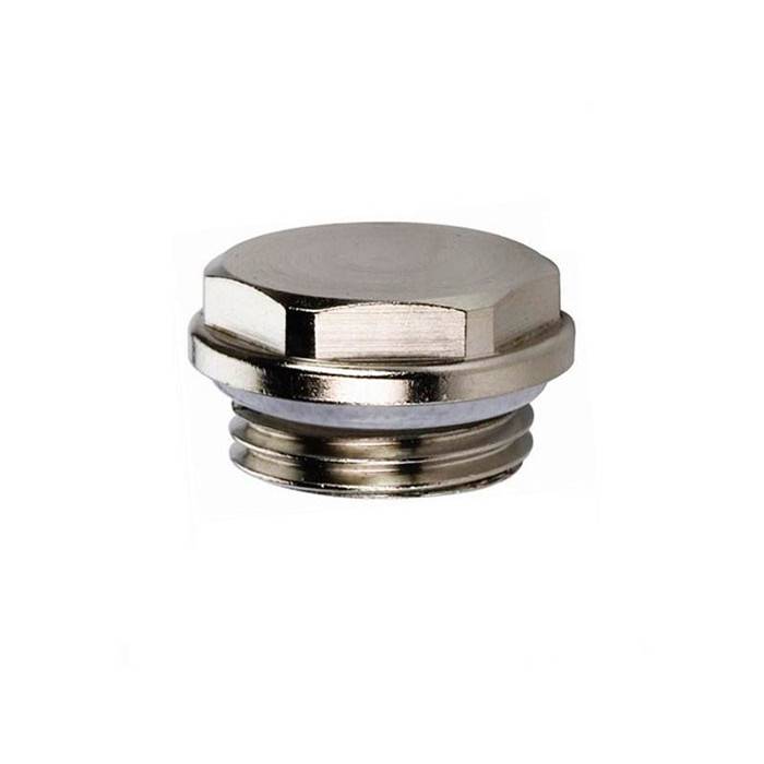 Заглушка ICMA 3/4 никелированная с прокладкой 82706AE06