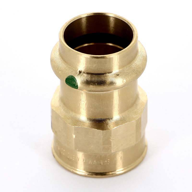 Муфта переходная пресс-В Viega Sanpress бронза 22х3/4 108465