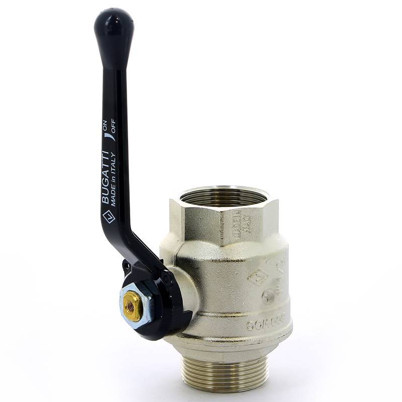 Кран шаровой Bugatti Oregon 1 1/2 НВ рычаг 03050086