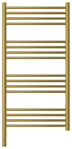 Полотенцесушитель электрический Сунержа Богема 3.0 500x1000 мм левый состаренная латунь 051-5804-1050