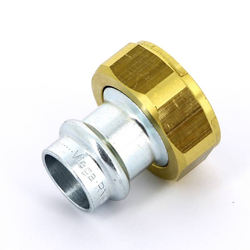 Муфта переходная пресс-В Viega Prestabo оцинкованная сталь 18x1 601065