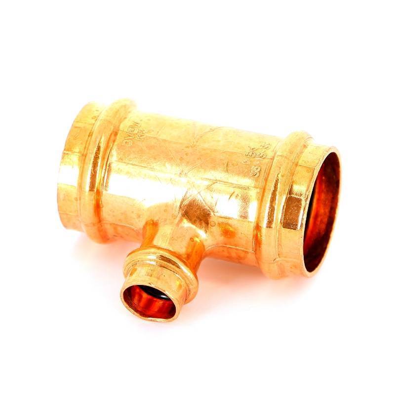 Тройник пресс IBP B Press 35х15х35 мм медь P5130 03515035