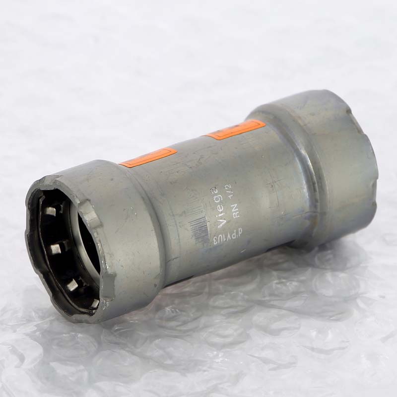 Муфта надвижная пресс Viega Megapress оцинкованная сталь 1/2 694814