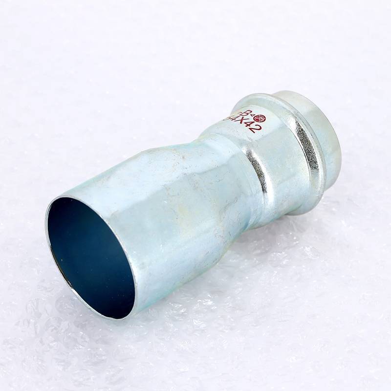 Муфта-вставка пресс IBP 54х42 мм редукционная оцинкованная сталь PC5243 0544200