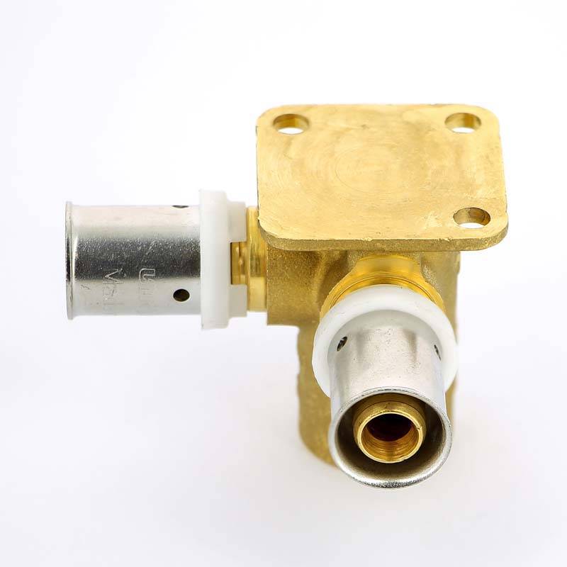 Водорозетка пресс-В проходная Uni-Fitt 16x1/2x16 711G6260