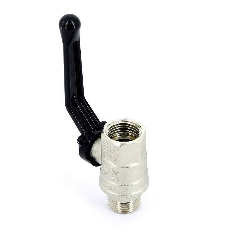 Кран шаровой Bugatti New Jersey 1/2 НР-ВР рычаг 09150003