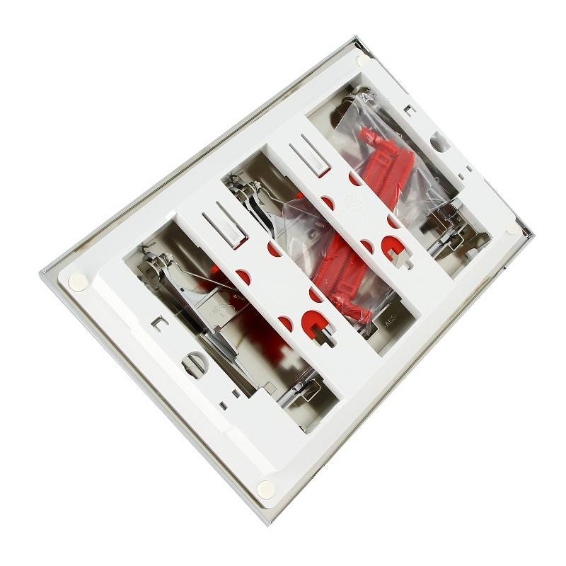 Кнопка смыва Alcaplast M571 хром глянец M571