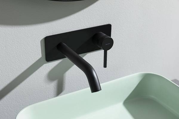 Смеситель для раковины Allen Brau Priority встраиваемый черный матовый 5.31003-31