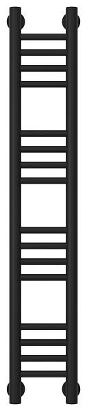 Полотенцесушитель водяной Сунержа Богема+ 150x1000 мм матовый черный 31-0220-1015