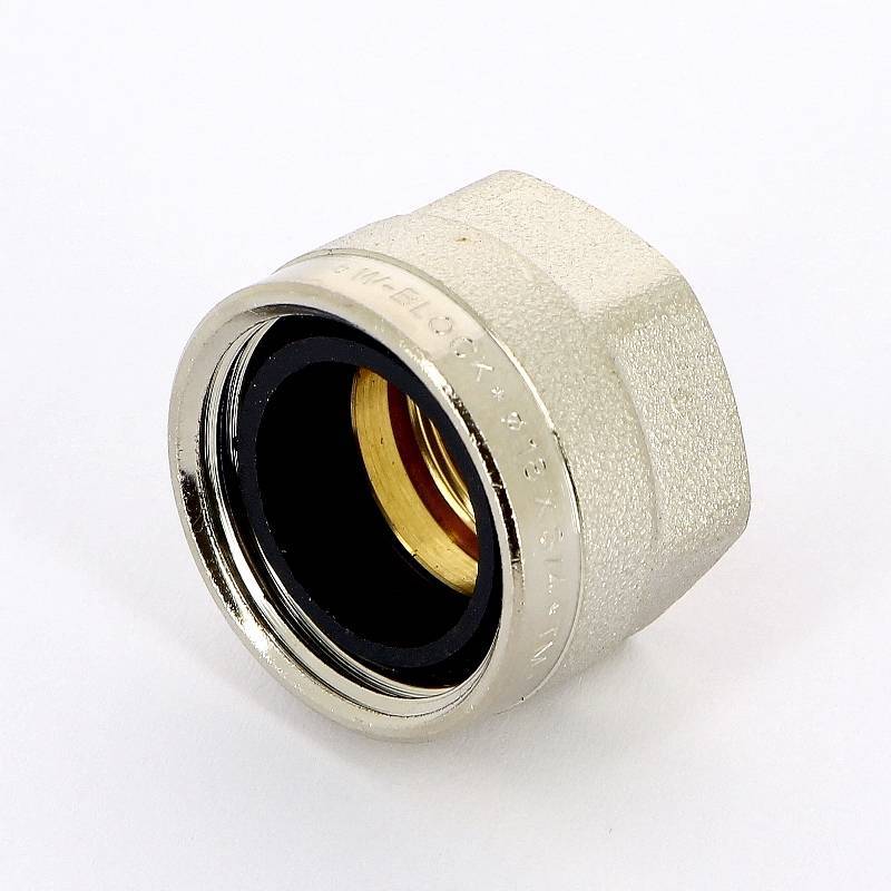 Соединитель для медных труб обжимной Tiemme Евроконус 18 мм х 3/4 1440018