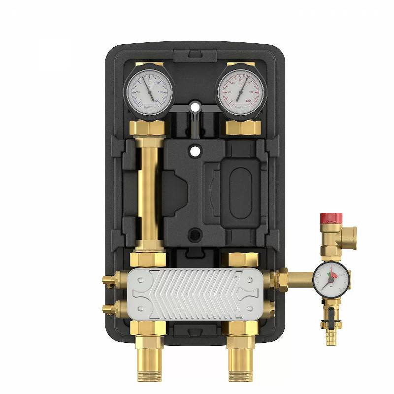 Насосная группа Meibes MeiFlow TOP S UC-SD DN25 с теплообменником 20 пластин без насоса M45911.22EA