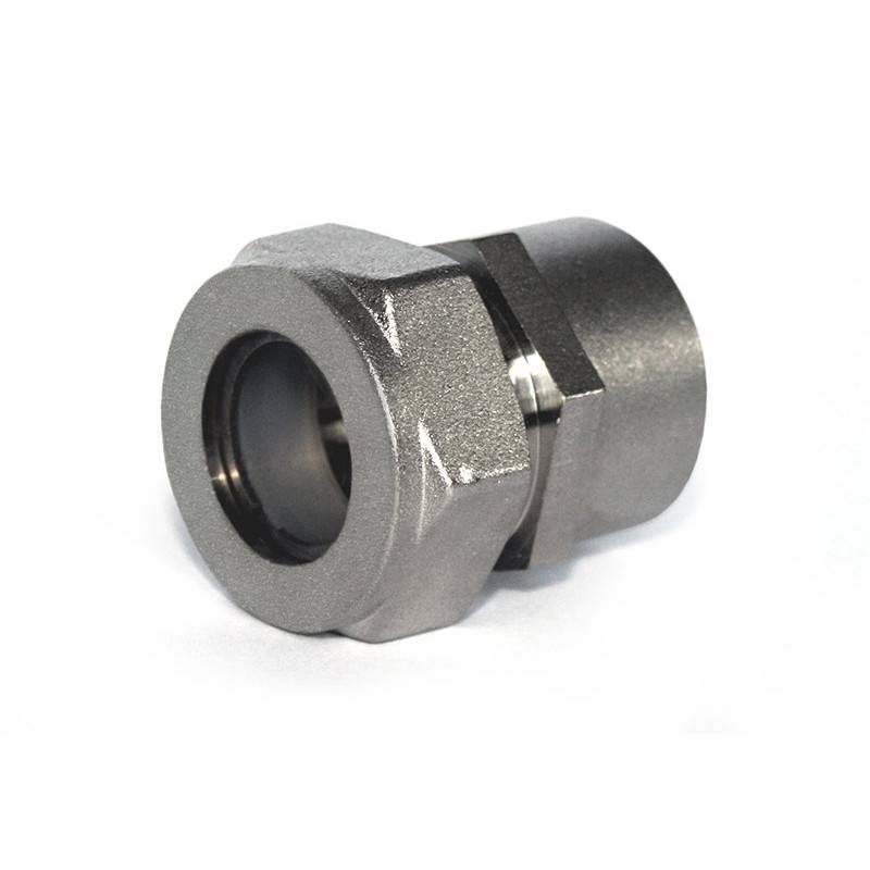 Муфта обжимная Stahlmann никелированная 20х3/4 ВР SSFL2003/4NEF