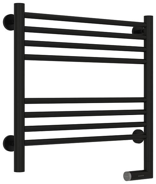 Полотенцесушитель электрический Сунержа Богема 2.0 500x500 мм правый матовый черный 31-5205-5050