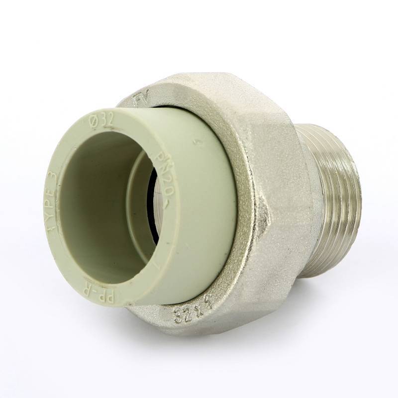 Муфта полипропиленовая FV-Plast разъемная с наружной резьбой 32x1 237032